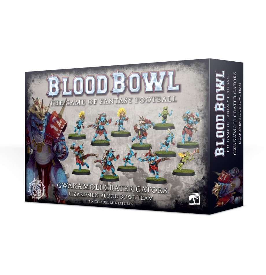 Blood Bowl: Gwaka'moli Crater Gators - Lizardmen Blood Bowl Team (ONLINE ORDER ONLY)