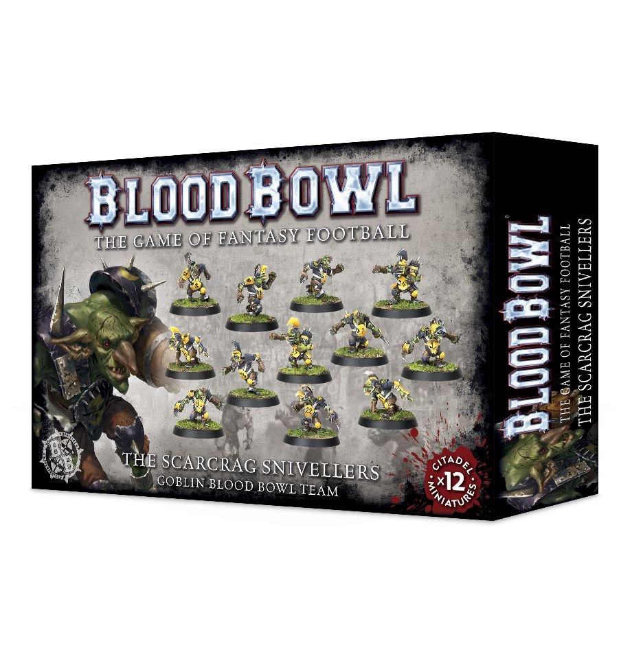 Blood Bowl: The Scarcrag Snivellers - Goblin Blood Bowl Team (ONLINE ORDER ONLY)