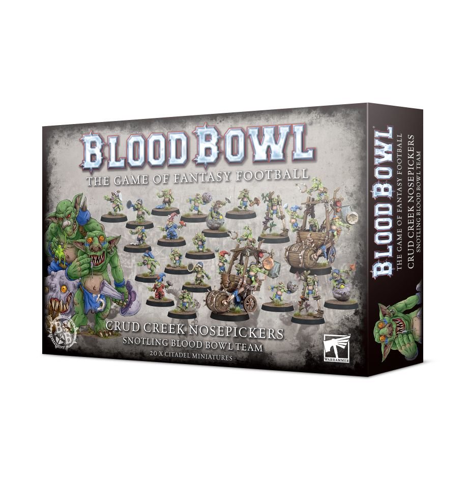 Blood Bowl: Crud Creek Nosepickers – Snotling Team (ONLINE ORDER ONLY)