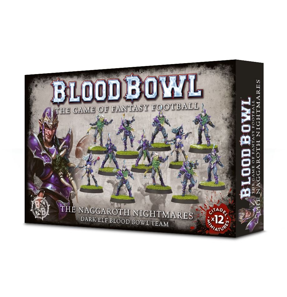 Blood Bowl: The Naggaroth Nightmares - Dark Elf Blood Bowl Team (ONLINE ORDER ONLY)
