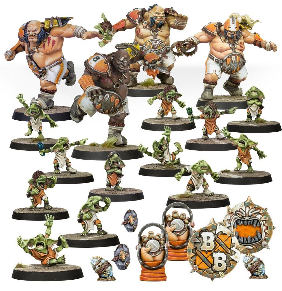 Blood Bowl Team - Ogre - The Fire Mountain Gut Busters (Online Order Only)
