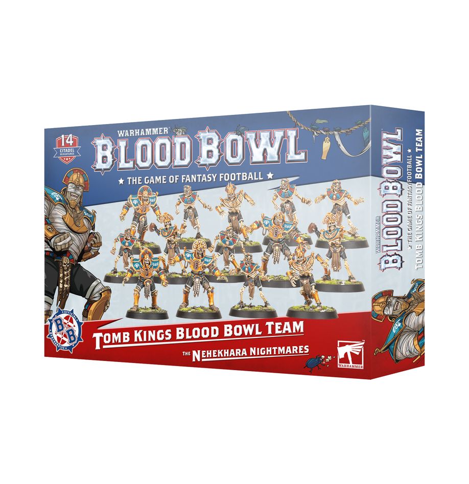 Blood Bowl Team - Tomb Kings - The Nehekhara NIghtmares (ONLINE ORDER ONLY)