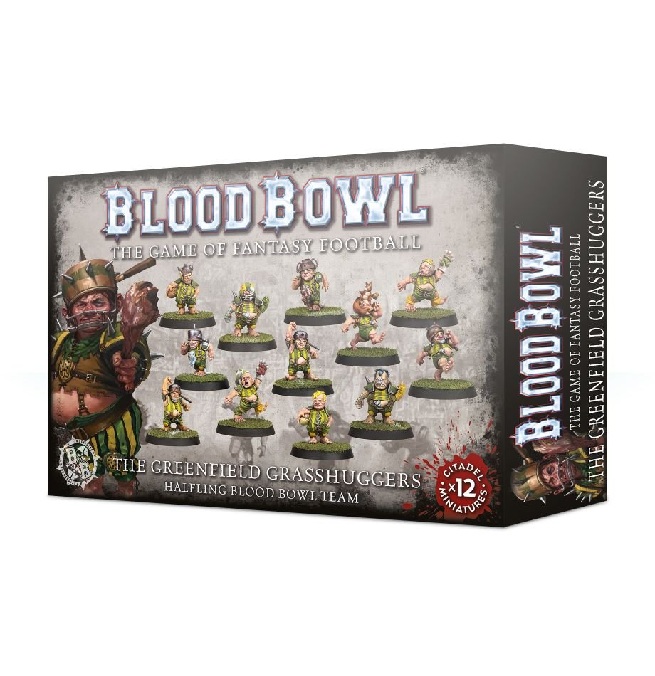 Blood Bowl: The Greenfield Grasshuggers - Halfling Blood Bowl Team (ONLINE ORDER ONLY)