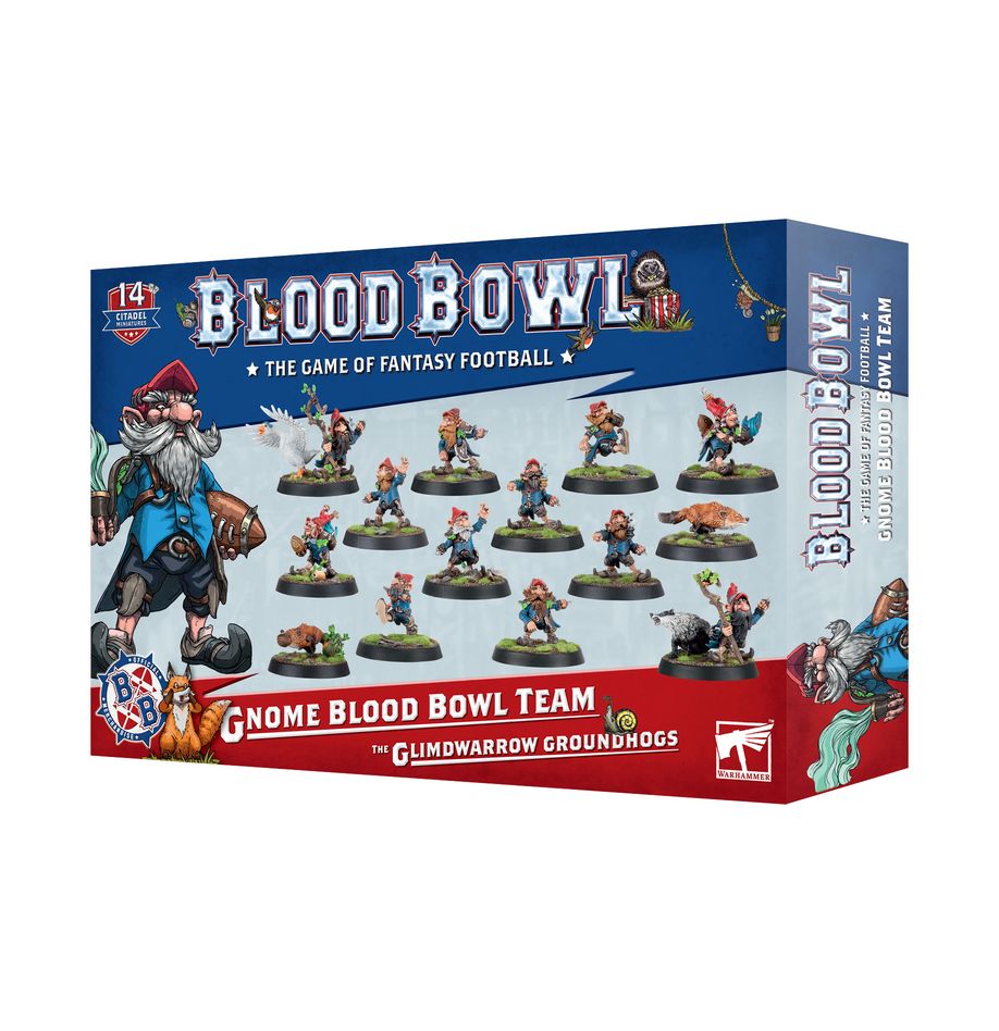 Blood Bowl Team - Gnome - The Glimdwarrow Groundhogs (Online Order Only)