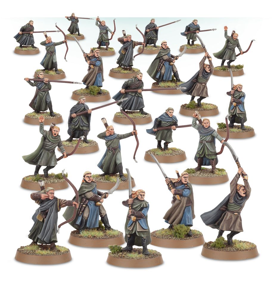 The Lord of the Rings - Wood Elf Warriors (ONLINE ORDER ONLY)