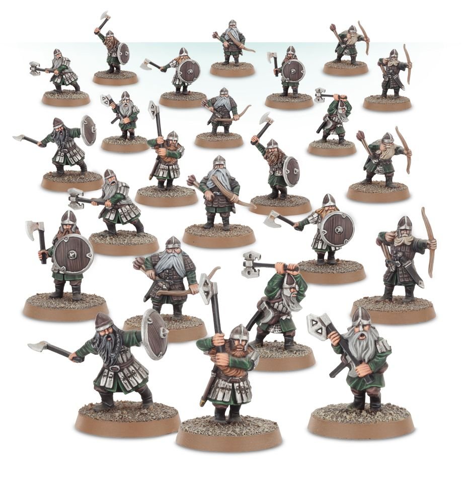 The Lord of the Rings - Dwarf Warriors (ONLINE ORDER ONLY)