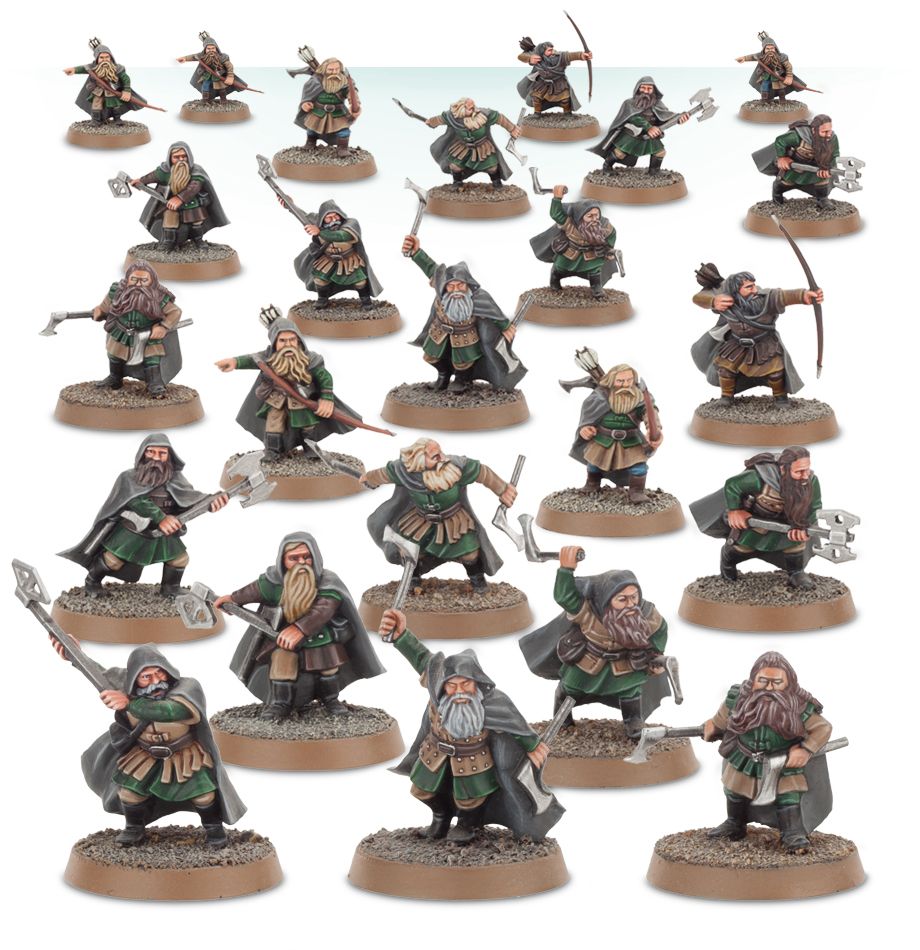 The Lord of the Rings - Dwarf Rangers (ONLINE ORDER ONLY)
