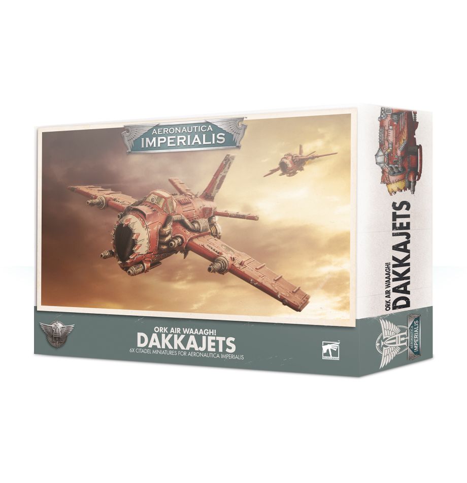 Aeronautica Imperialis -Ork Air Waaagh! Dakkajets (ONLINE ORDER ONLY)
