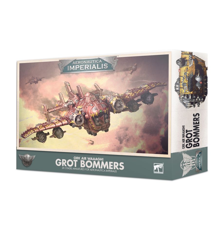Aeronautica Imperialis - Ork Air Waaagh! Grot Bommers (ONLINE ORDER ONLY)