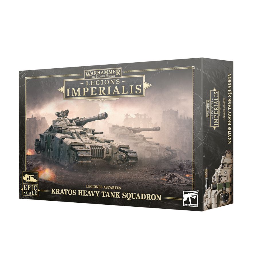 Warhammer Legions Imperialis: Kratos Heavy Tank Squadron (ONLINE ORDER ONLY)