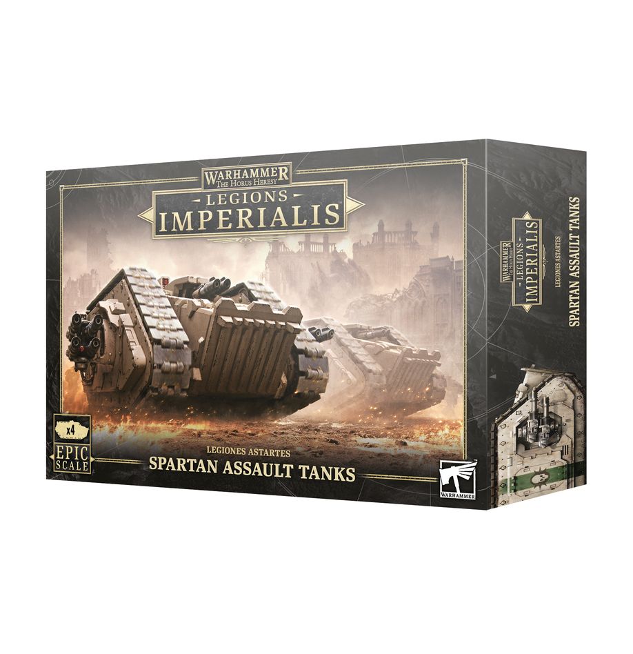 Warhammer Legions Imperialis: Spartan Assault Tanks (ONLINE ORDER ONLY)