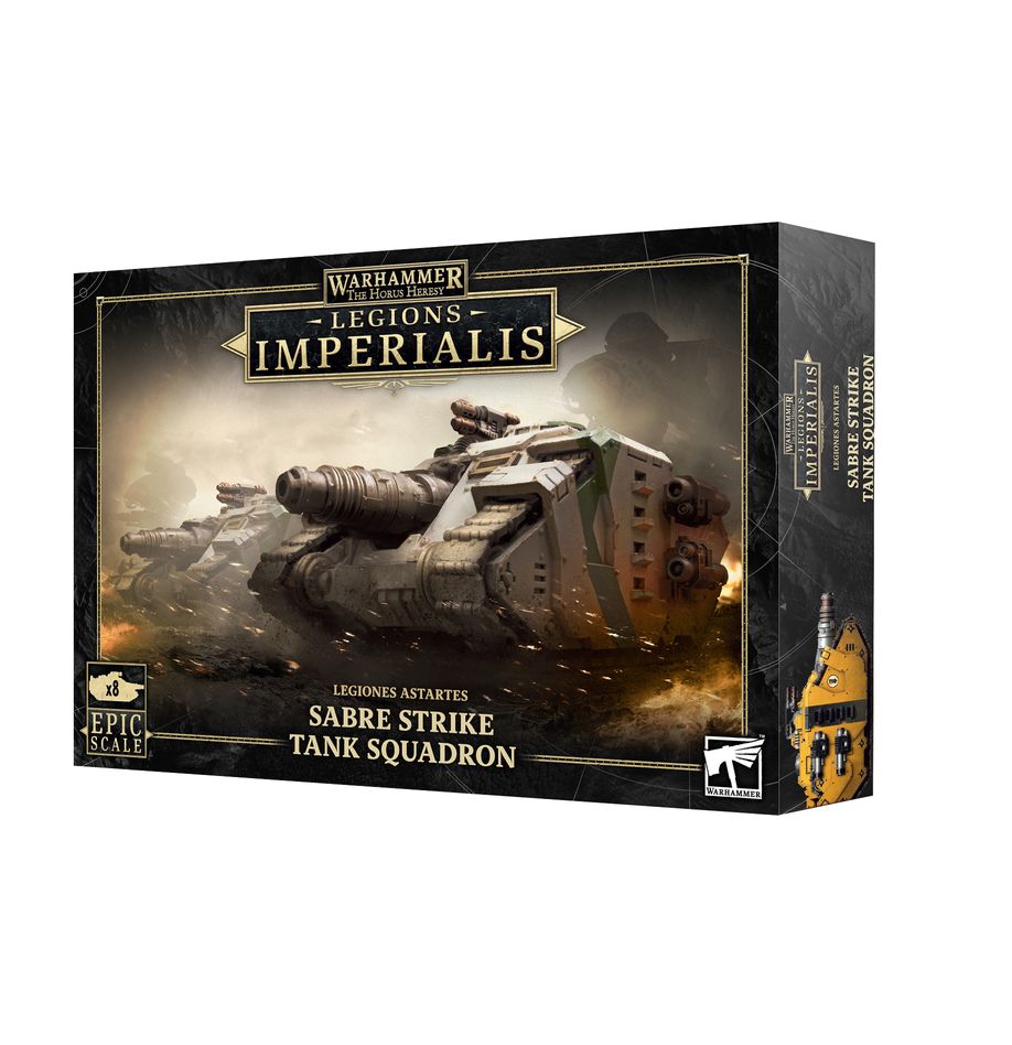 Warhammer Legions Imperialis: Sabre Strike Tank Squadron (ONLINE ORDER ONLY)