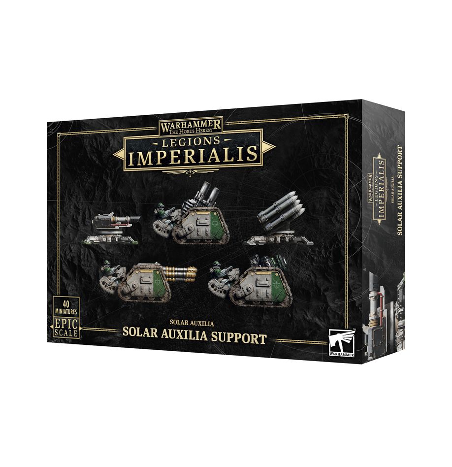 Warhammer Legions Imperialis: Solar Auxilia Support (ONLINE ORDER ONLY)