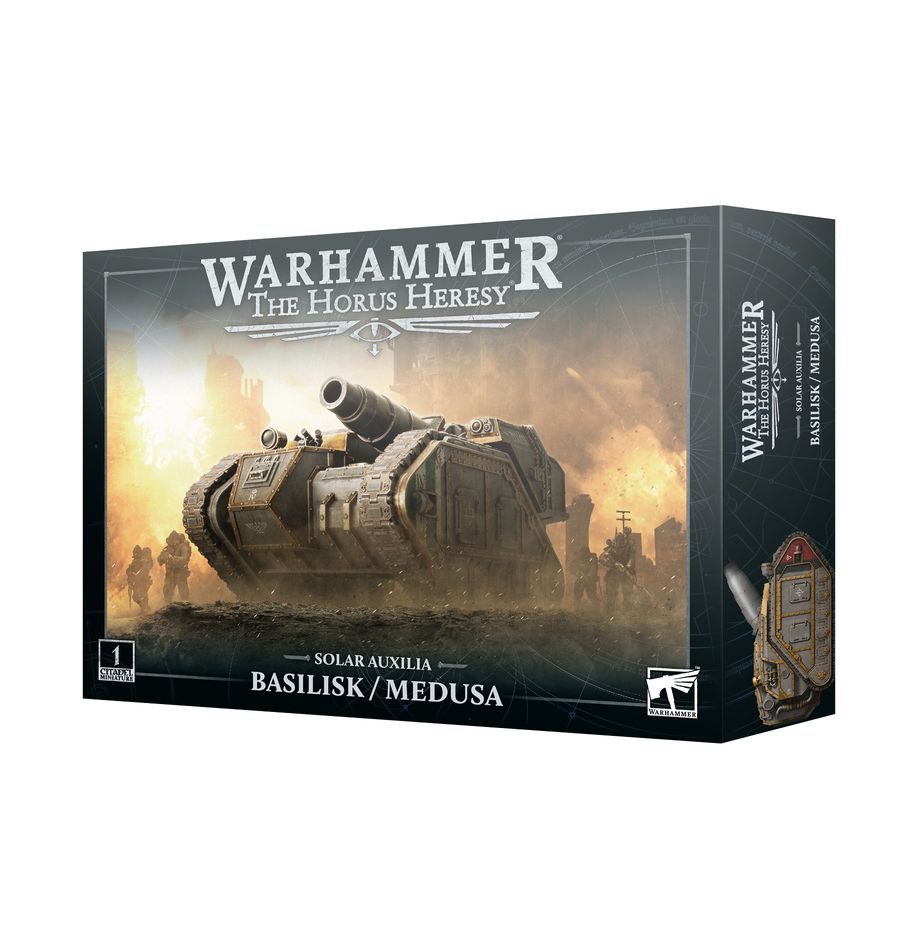 Warhammer 40k: The Horus Heresy - Solar Auxilia Basilisk/Medusa (ONLINE ORDER ONLY)