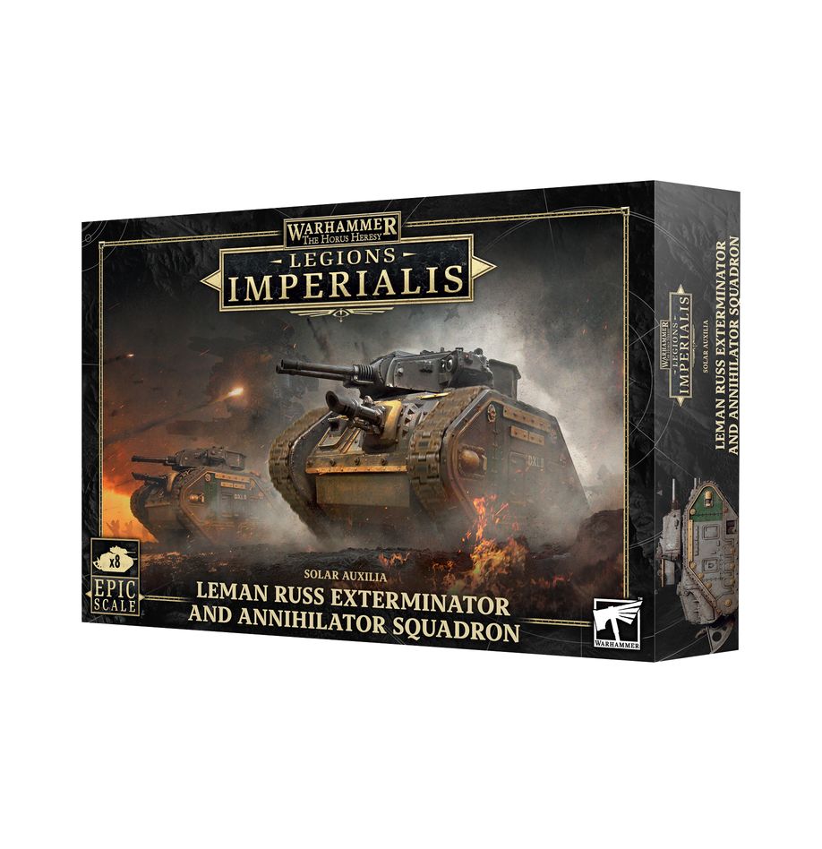 Warhammer Legions Imperialis: Leman Russ Exterminator/Annihilators (ONLINE ORDER ONLY)