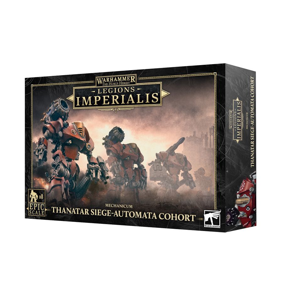 Warhammer Legions Imperialis: Thanatar Siege-Automata Cohort (ONLINE ORDER ONLY)