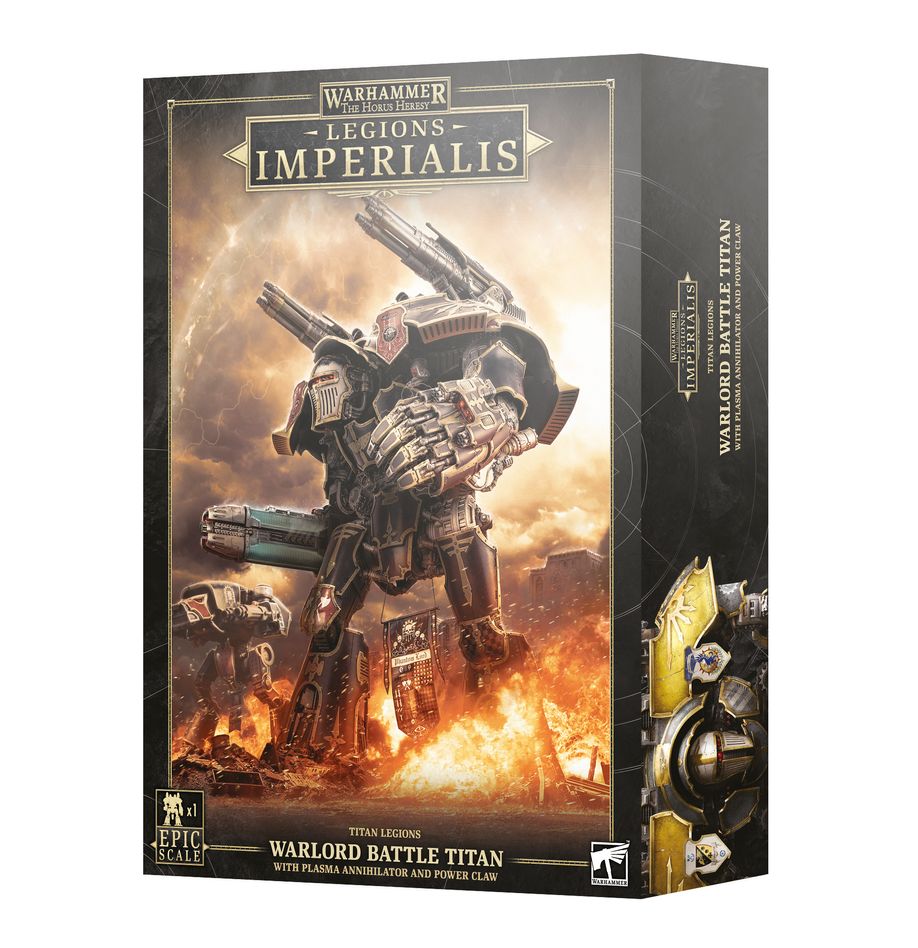 Warhammer Legions Imperialis: Warlord Titan With Power Claw and Plasma Annihilator (ONLINE ORDER ONLY)