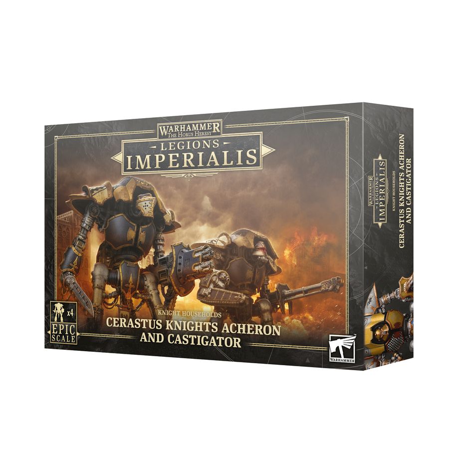 Warhammer Legions Imperialis: Cerastus Knights Acheron & Castigator (ONLINE ORDER ONLY)