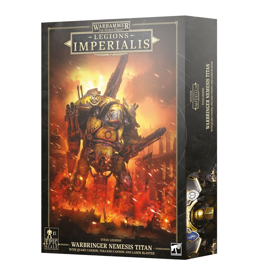 Warhammer Legions Imperialis: Warbringer Nemesis Titan with Quake Cannon (ONLINE ORDER ONLY)