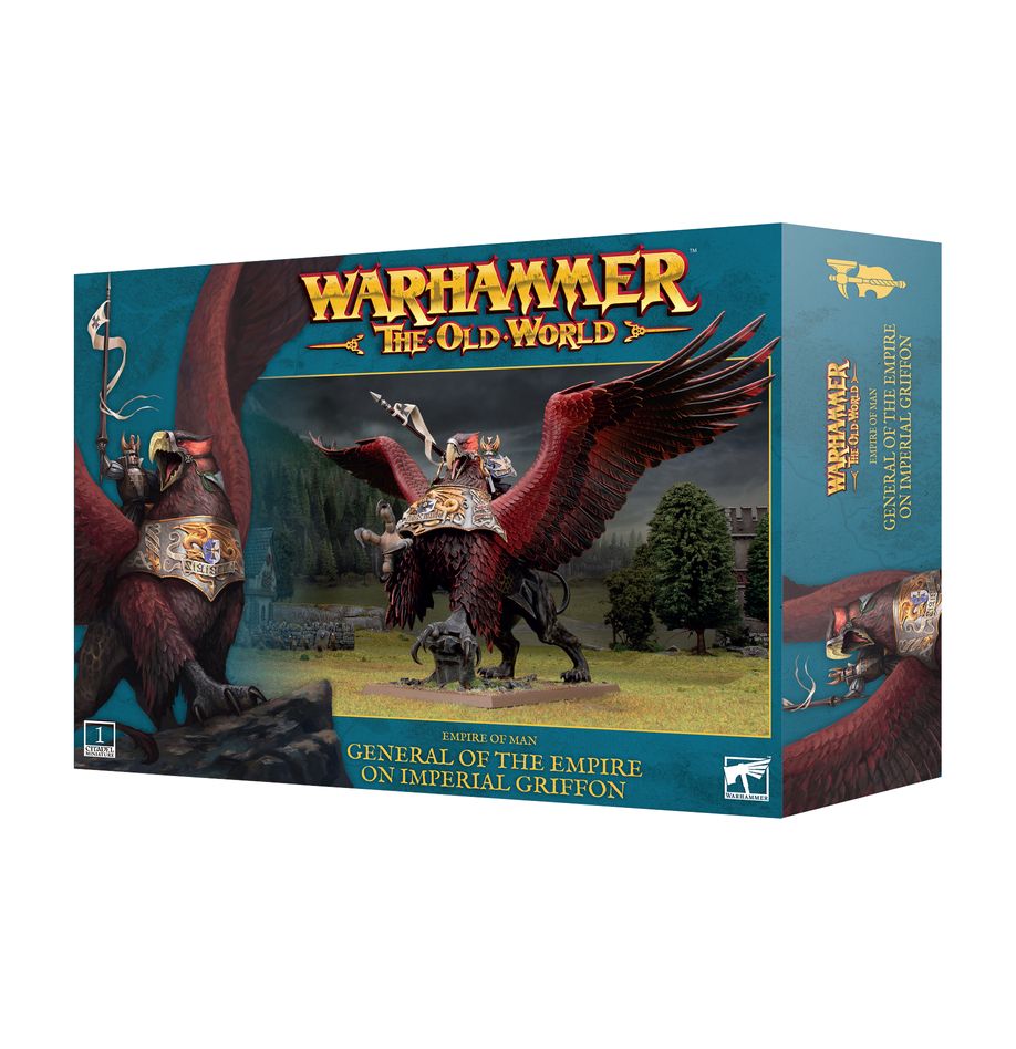 Warhammer: The Old World - Empire of Man - General of the Empire on Imperial Griffon (ONLINE ORDER ONLY)