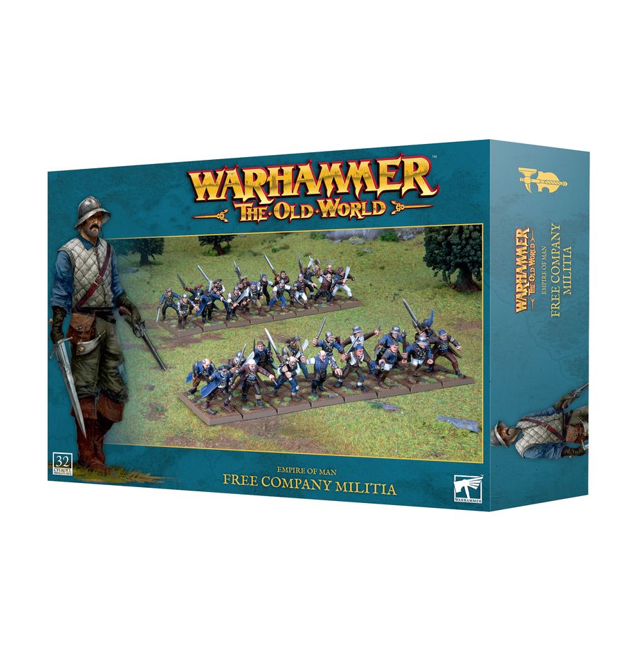 Warhammer: The Old World - Empire of Man - Free Company Militia (ONLINE ORDER ONLY)