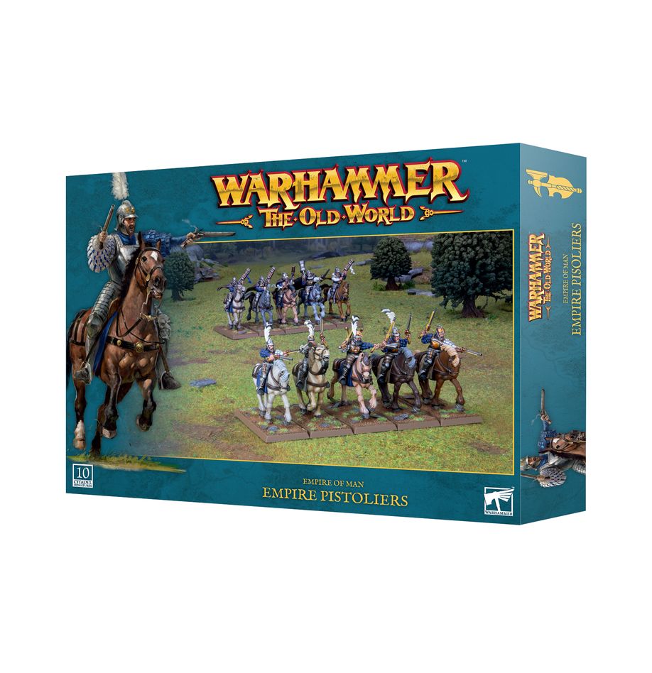 Warhammer: The Old World - Empire of Man - Empire Pistoliers (ONLINE ORDER ONLY)