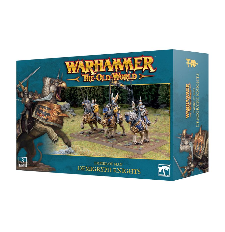 Warhammer: The Old World - Empire of Man - Demigryph Knights (ONLINE ORDER ONLY)