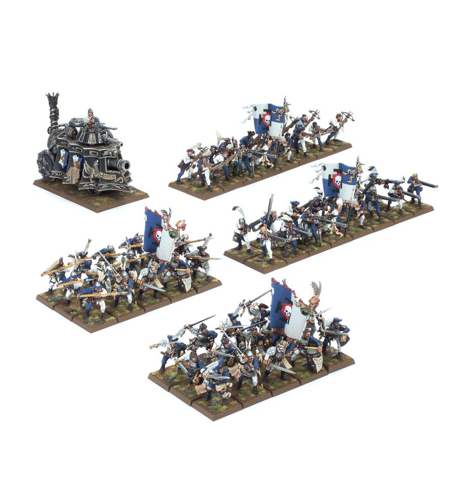 Warhammer:The Old World - Empire of man Battalion