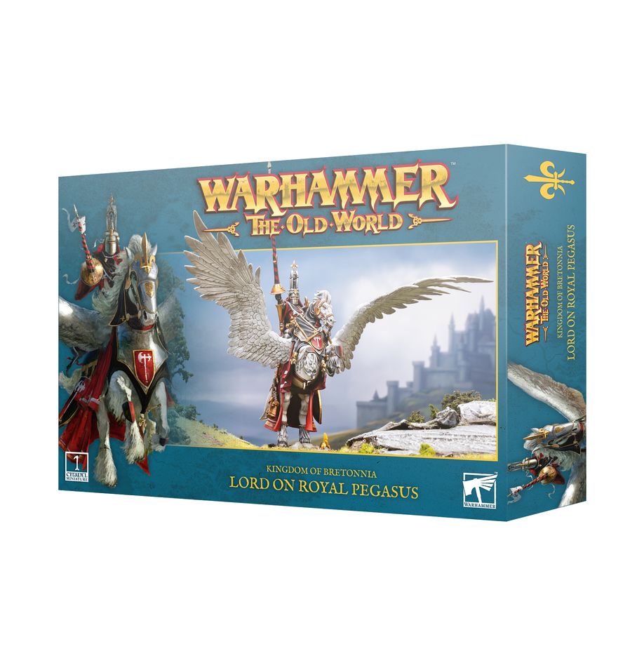 Warhammer: The Old World - Kingdom of Bretonnia - Lord on Royal Pegasus (ONLINE ORDER ONLY)