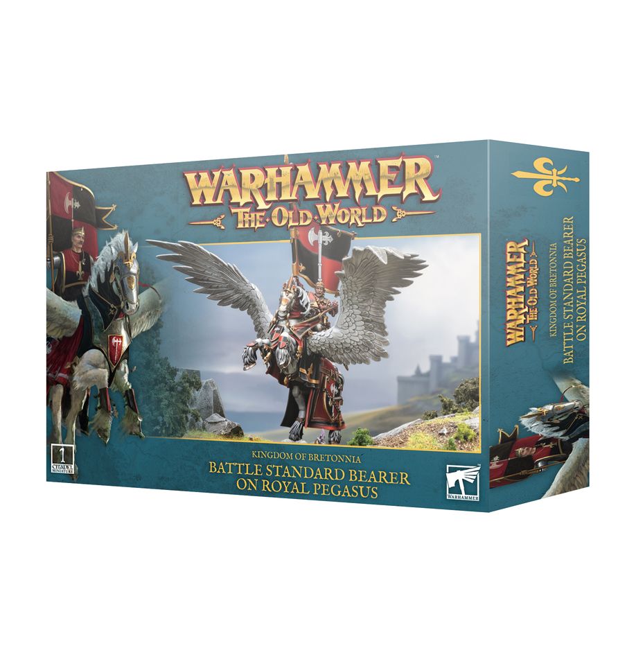Warhammer: The Old World - Kingdom of Bretonnia - Battle Standard on Royal Pegasus (ONLINE ORDER ONLY)