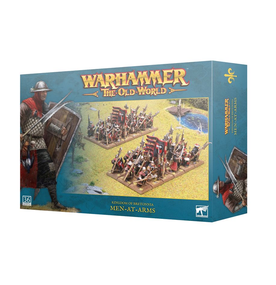 Warhammer: The Old World - Kingdom of Bretonnia - Men-at-Arms (ONLINE ORDER ONLY)