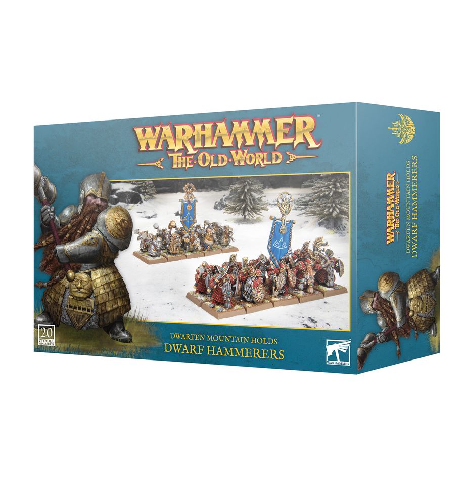 Warhammer: The Old World - Dwarfen Mountain Holds - Dwarf Hammerers (ONLINE ORDER ONLY)