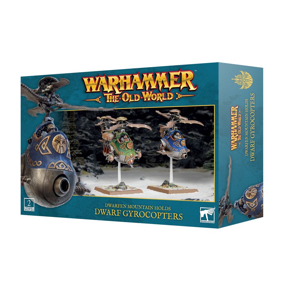 Warhammer: The Old World - Dwarfen Mountain Holds - Gyrocopter & Gyrobomber (ONLINE ORDER ONLY)