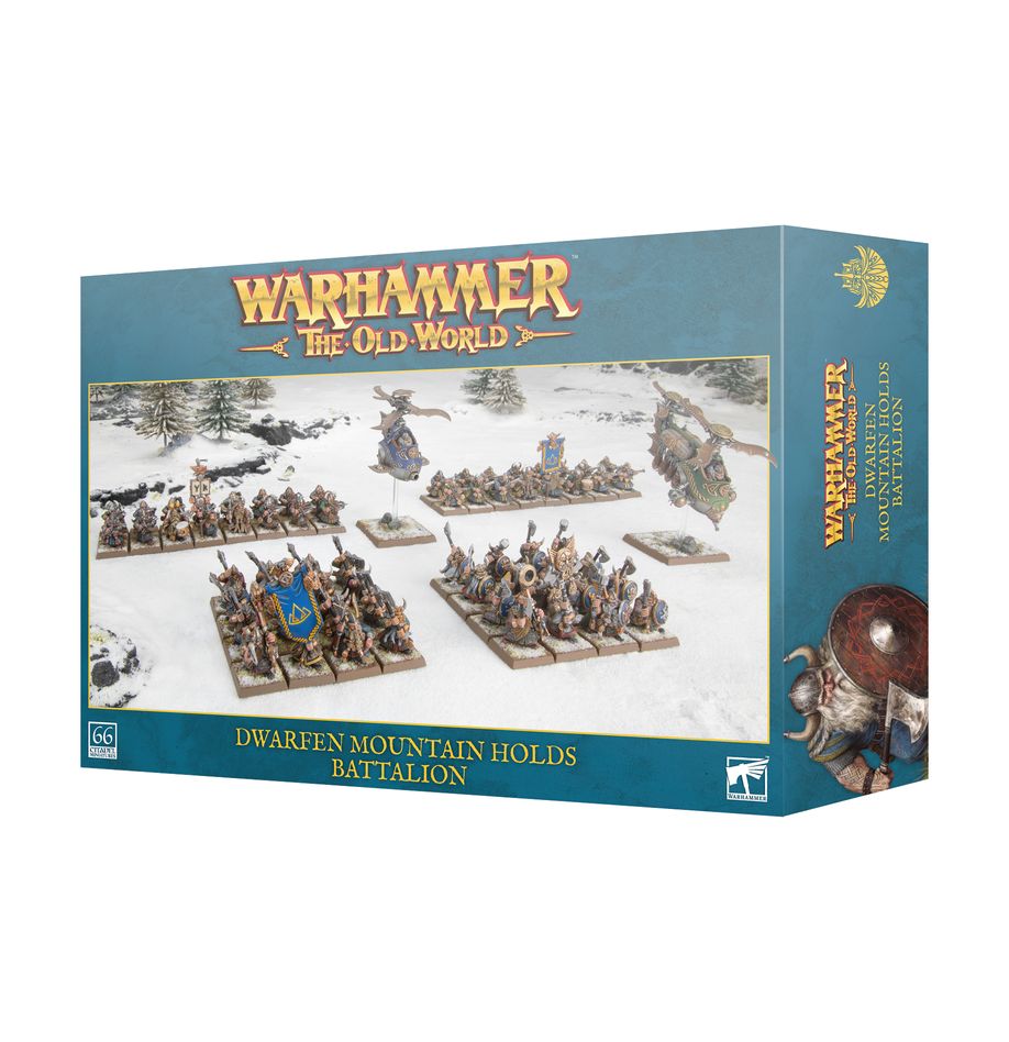 Warhammer: The Old World - Dwarfen Mountain Holds Battalion (ONLINE ORDER ONLY)