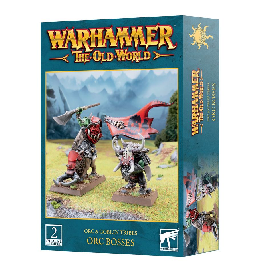 Warhammer: The Old World - Orc & Goblin Tribes - Orc Bosses (ONLINE ORDER ONLY)