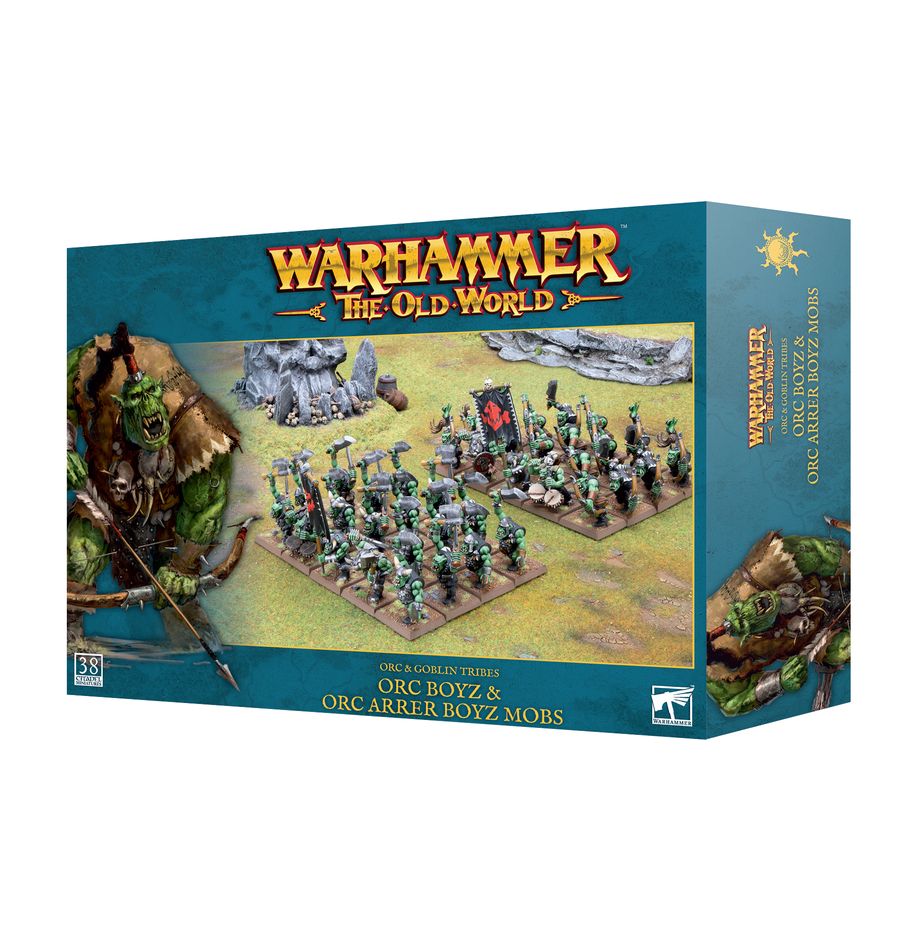 Warhammer: The Old World - Orc & Goblin Tribes - Orc Boyz & Orc Arrer Boyz Mob (ONLINE ORDER ONLY)