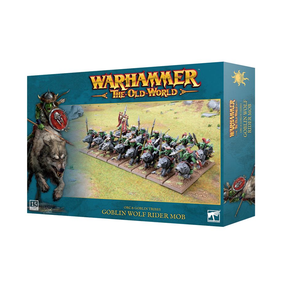 Warhammer: The Old World - Orc & Goblin Tribes - Goblin Wolf Rider Mob (ONLINE ORDER ONLY)