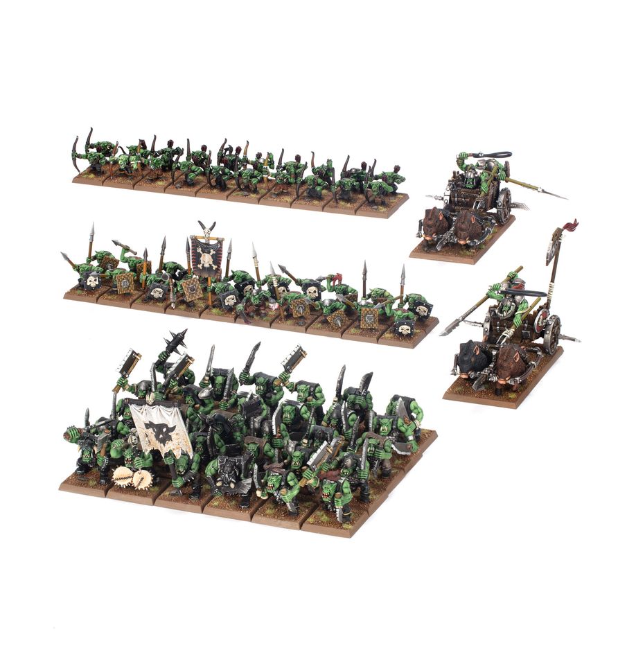 Warhammer:The Old World - Orc & Goblin Tribes Battalion