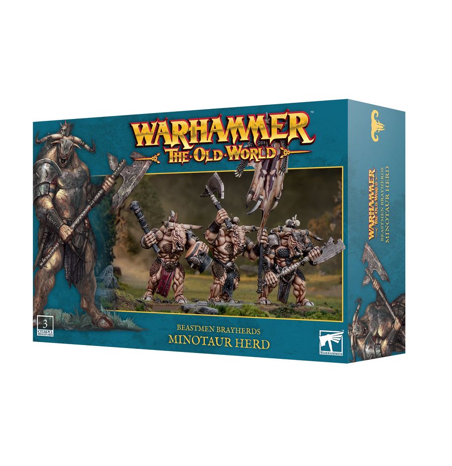 Warhammer: The Old World - Beastmen Brayherds - Minotaur Herd (ONLINE ORDER ONLY)