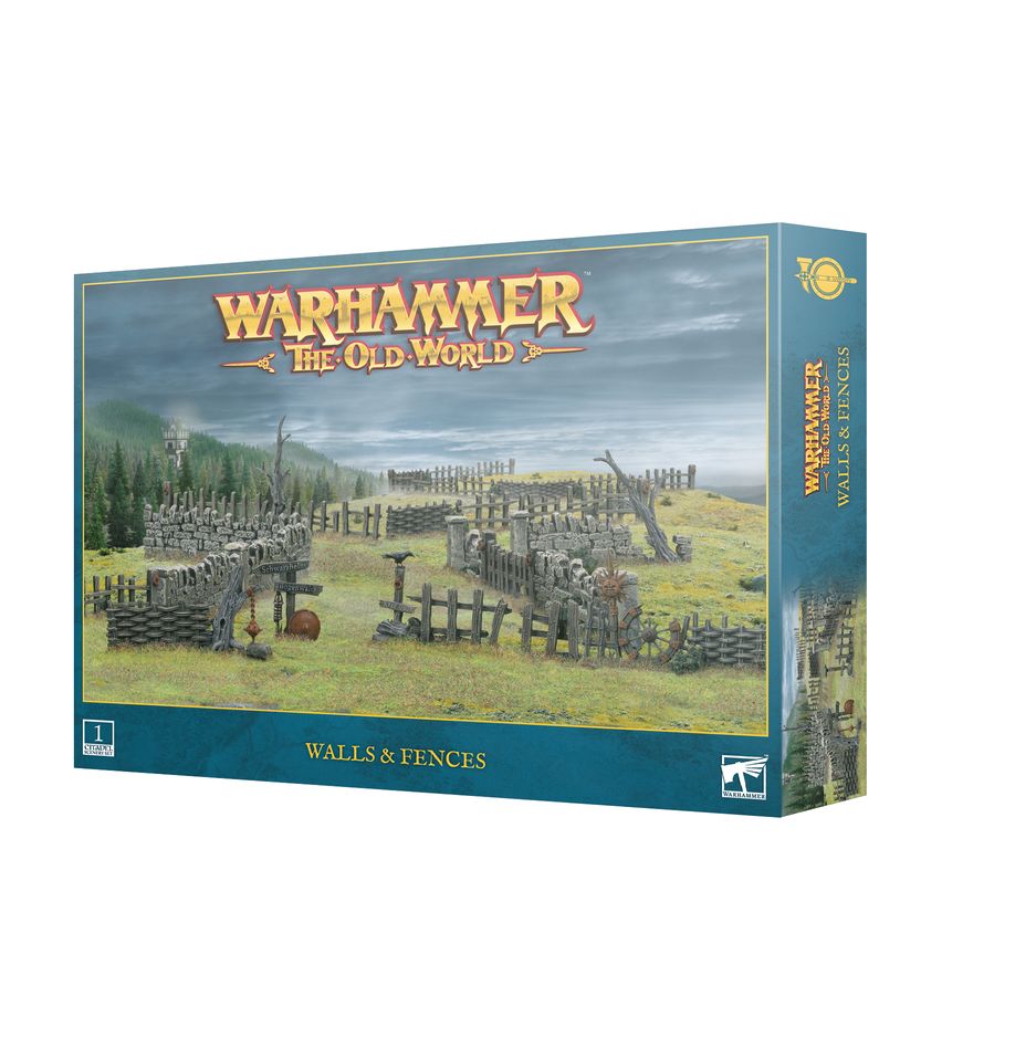 Warhammer: The Old World - Walls and Fences (ONLINE ORDER ONLY)