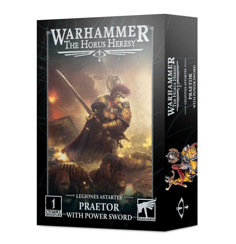 Warhammer 40K: The Horus Heresy – Legion Praetor with Power Sword (ONLINE ORDER ONLY)