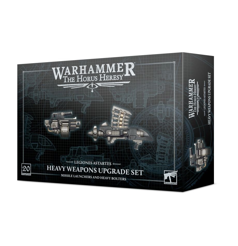 Warhammer: The Horus Heresy - Heavy Weapons Upgrade Set – Missile Launchers and Heavy Bolters (ONLINE ORDER ONLY)
