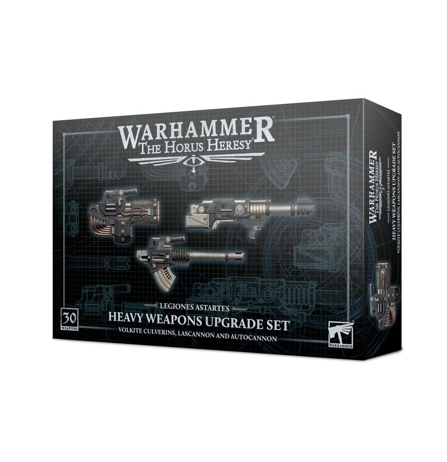 Warhammer: The Horus Heresy - Heavy Weapons Upgrade Set: Volkite Culverins, Lascannons, and Autocannons (ONLINE ORDER ONLY)