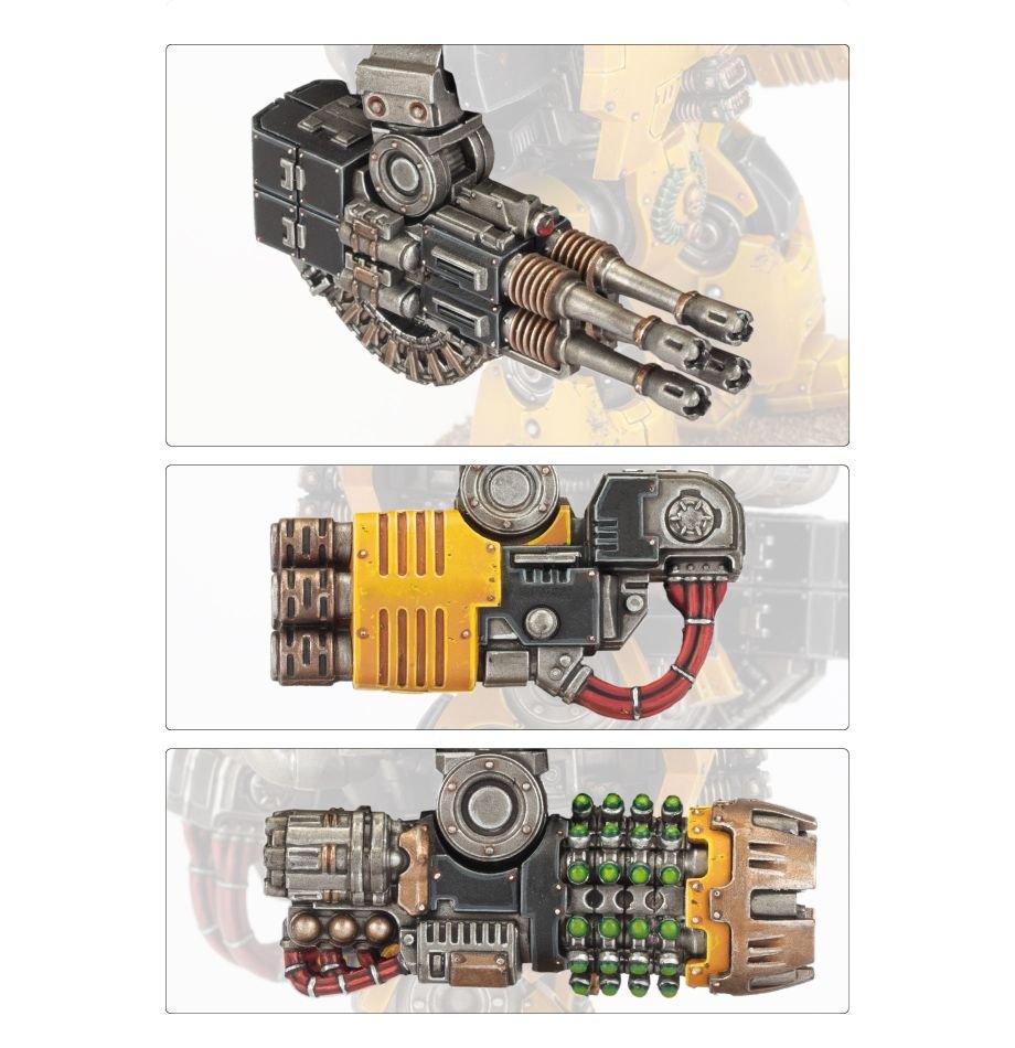 Warhammer 40K: The Horus Heresy – Leviathan Siege Dreadnought Ranged Weapons Frame (ONLINE ORDER ONLY)