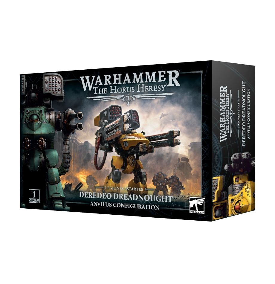 Warhammer: The Horus Heresy - Legiones Astartes Deredeo Dreadnought – Anvilus Configuration (ONLINE ORDER ONLY)