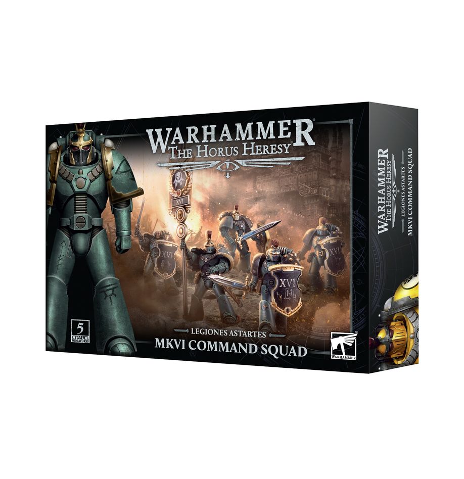 Warhammer: The Horus Heresy - Legiones Astartes MKVI Command Squad (ONLINE ORDER ONLY)