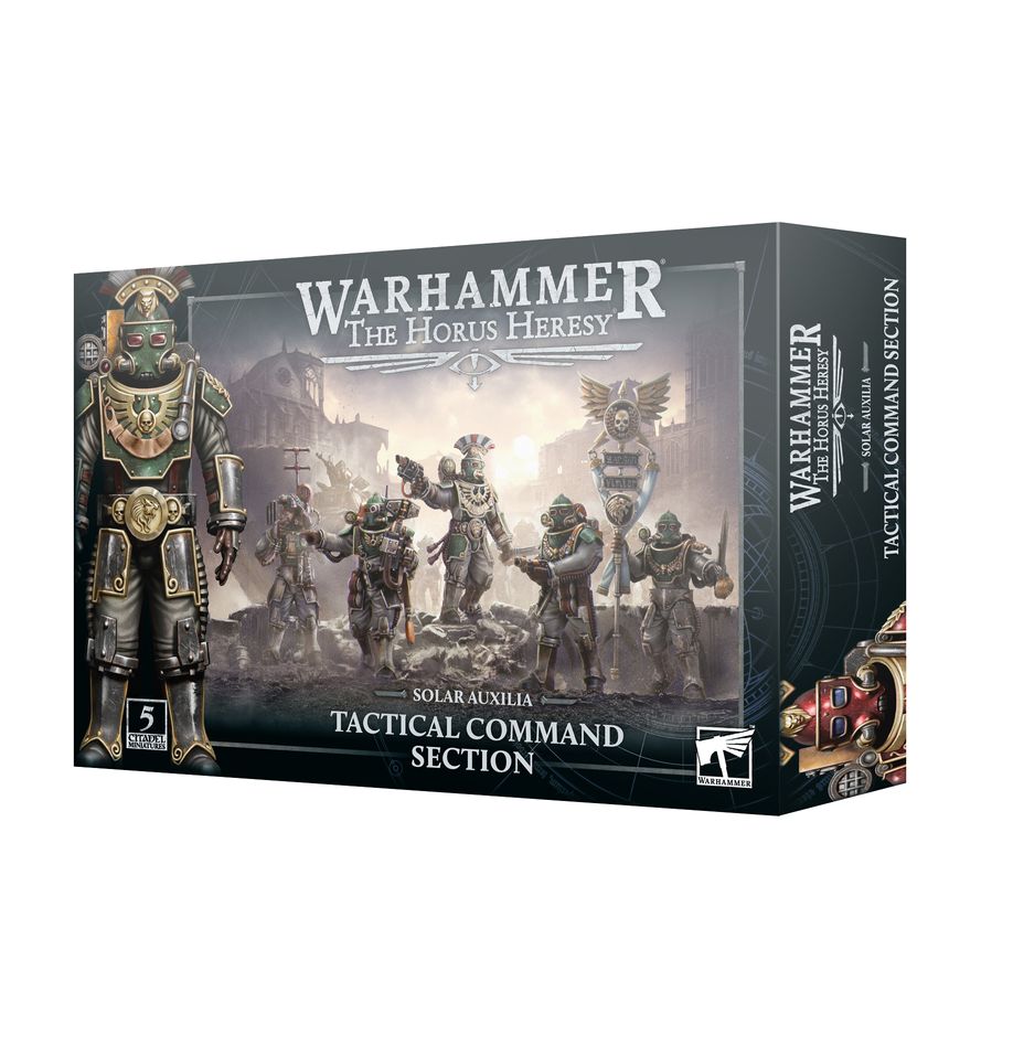 Warhammer 40k: The Horus Heresy - Solar Auxilia Tactical Command Section (ONLINE ORDER ONLY)