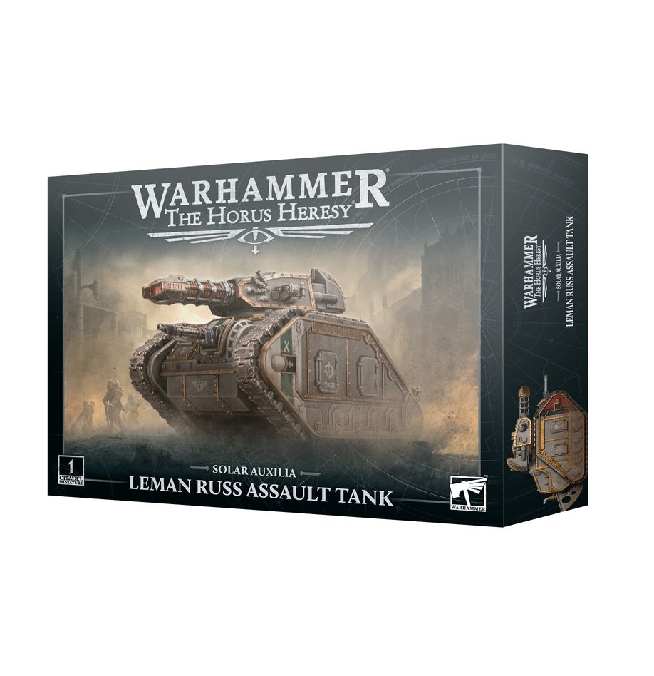 Warhammer 40k: The Horus Heresy - Solar Auxilia Leman Russ Assault Tank (ONLINE ORDER ONLY)
