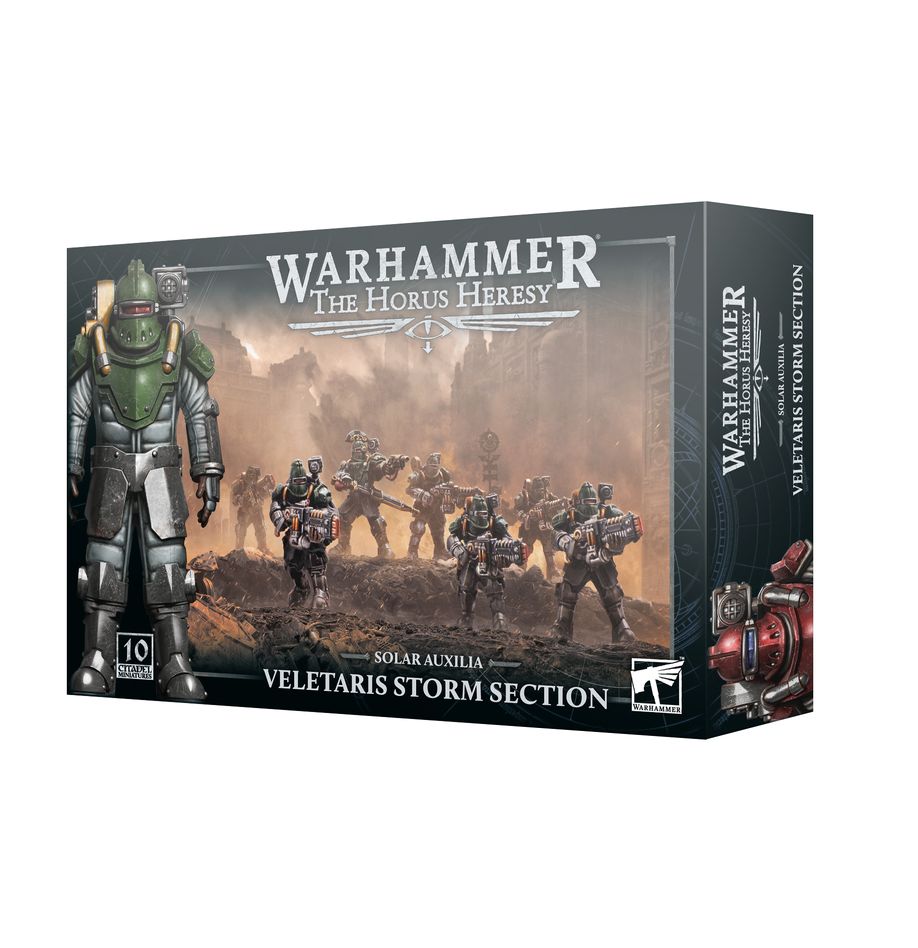 Warhammer 40k: The Horus Heresy - Solar Auxilia Veletaris Storm Section (ONLINE ORDER ONLY)