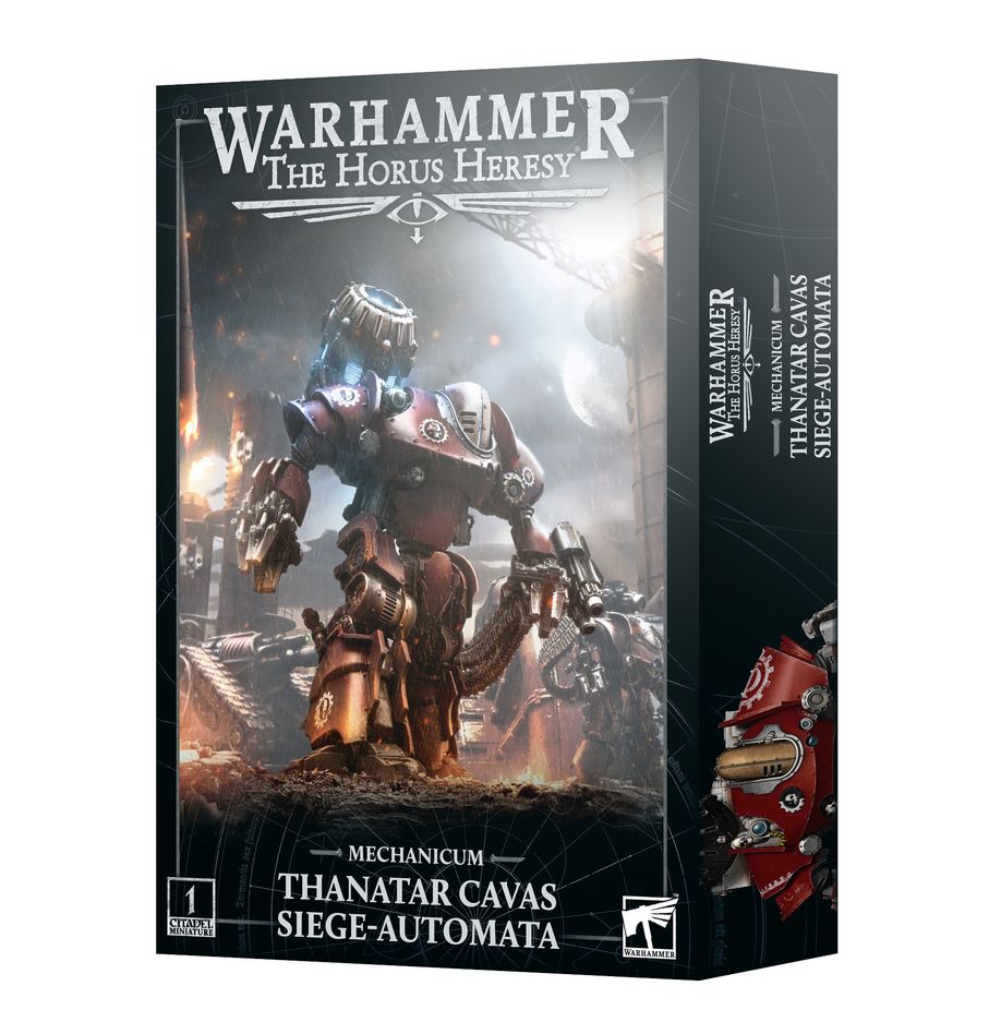 Warhammer 40K: The Horus Heresy – Mechanicum Thanatar Cavas Siege-Automata (ONLINE ORDER ONLY)